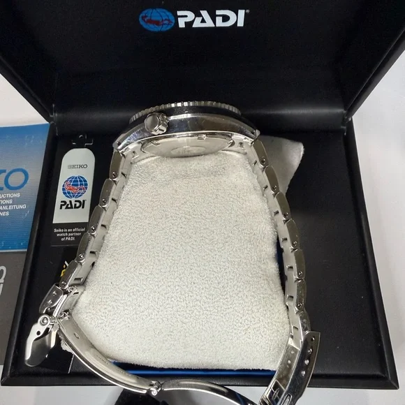 Seiko SUMO Prospex PADI Date Automatic Designer Diver Mens Watch - Picture 4 of 7